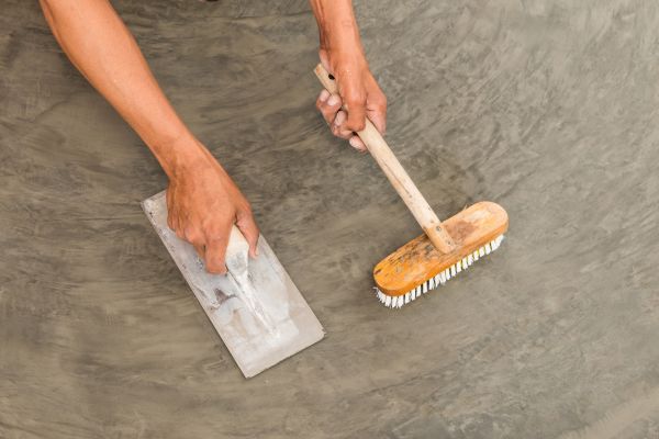 Driveway Concrete Staining in Thousand Oaks