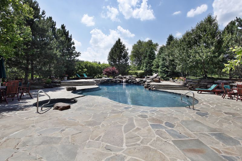 Elegant Pool Surround